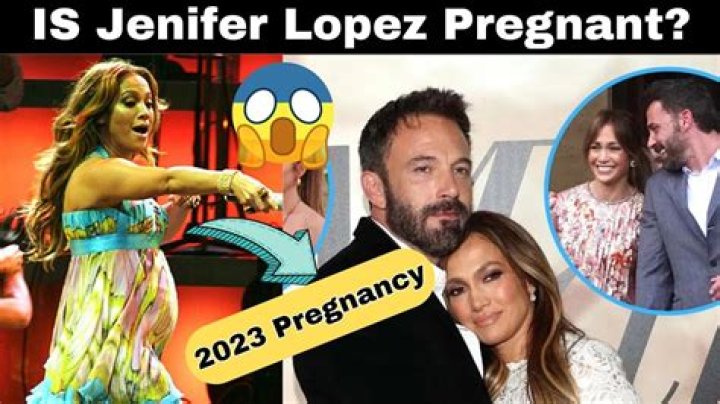 Jennifer Lopez's Pregnancy Rumors In 2024