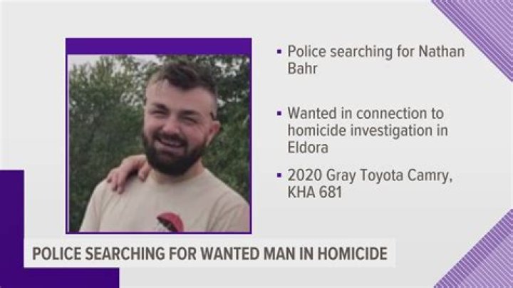 Where Is Nathan Bahr Eldora Iowa Now Homicide
